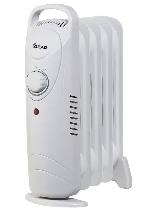 Oljeradiator 500 W - 5 ribber